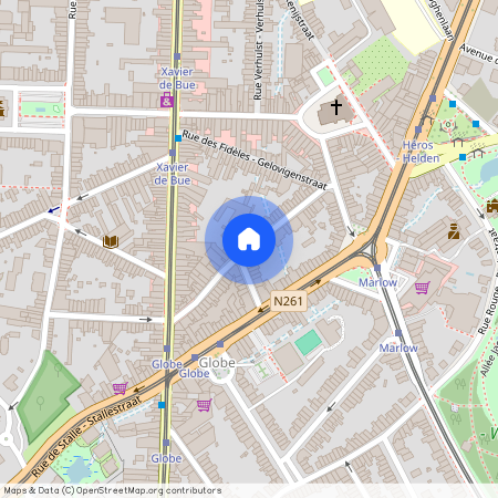 Rue de Nieuwenhove, 1180, Uccle