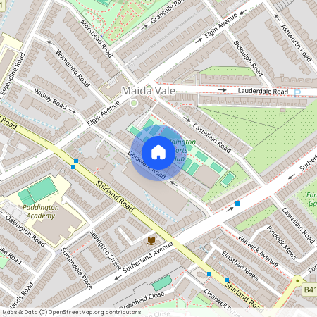 Delaware Mansions, Delaware Road, London