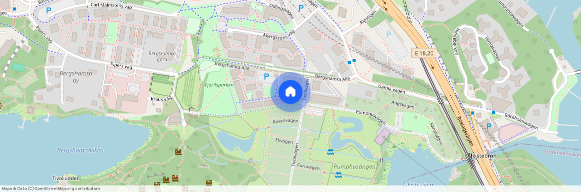 Bergshamra allé 61, 170 77 Solna, Stockholm