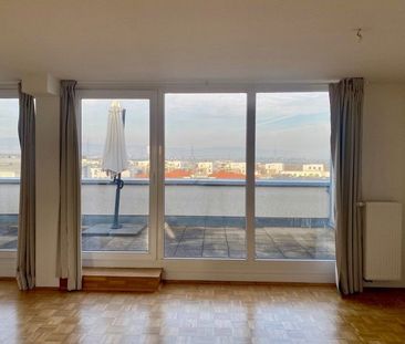 2-Zimmer-Wohnung mit Dachterrasse und Einbauküche - Foto 1