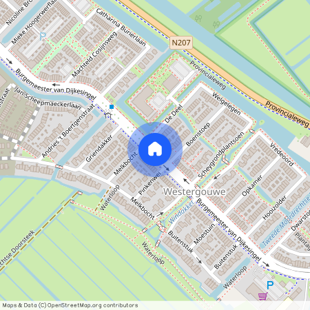 Burgemeester van Dijkesingel, Gouda