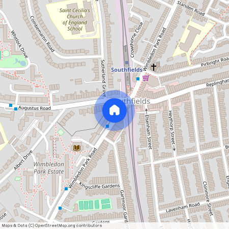 Wimbledon Park Road, Southfields, Lon...