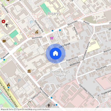 ul. Modlińska, Bojary, Białystok, podlaskie