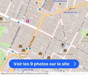 Studio for rent in Place Vendôme, Paris - Photo 1