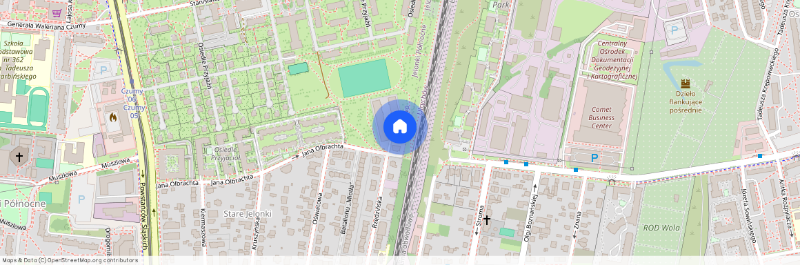 Warszawa, Bemowo, Górce, Olbrachta, 112a