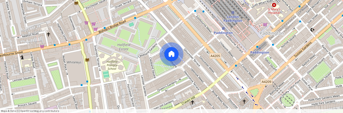 Cleveland Square, Hyde Park, W2