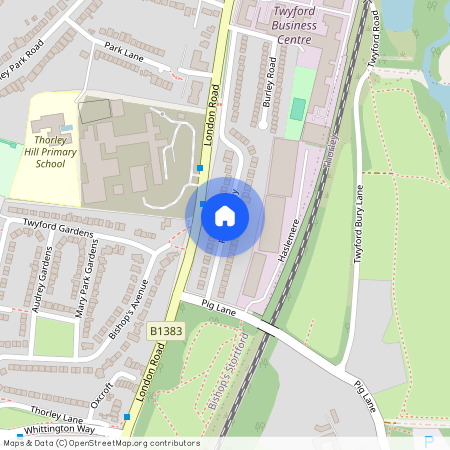 Proctors Way, Bishop's Stortford, Hertfordshire, CM23
