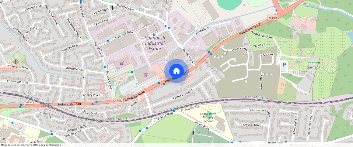 ** Holmbush Road, St. Austell PL25