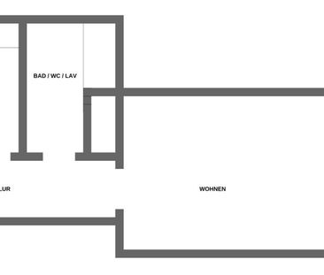 1 Zimmer, 35 m², 2. Stock - Photo 1