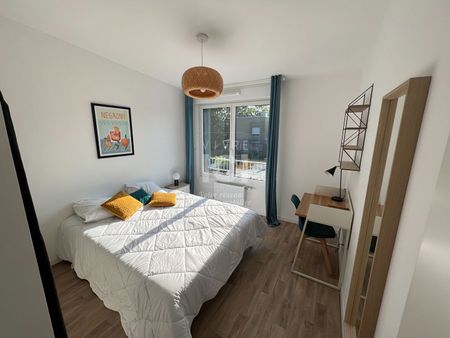 Chambre Meublée - Maison En Colocation - Gachet / La Chantrerie - Photo 2