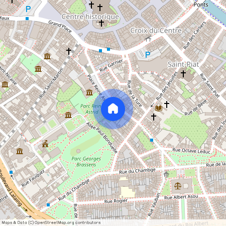 Place Reine Astrid, 12, 9, 7500, Tournai