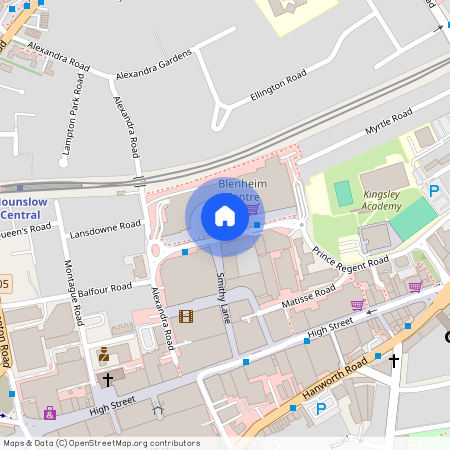 Prince Regent Road, Hounslow, Middlesex, TW3