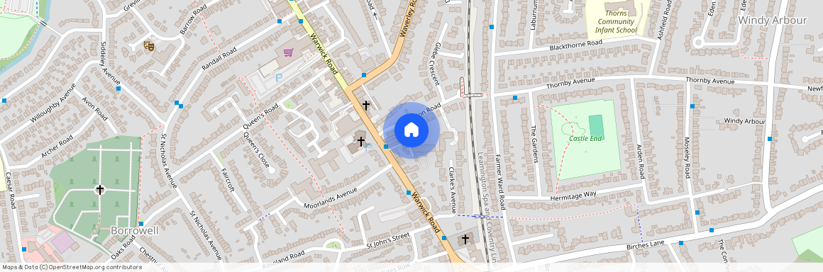 Dudley House, Grafton Close, CV8