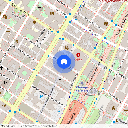 Rue Sanguinet, Montreal