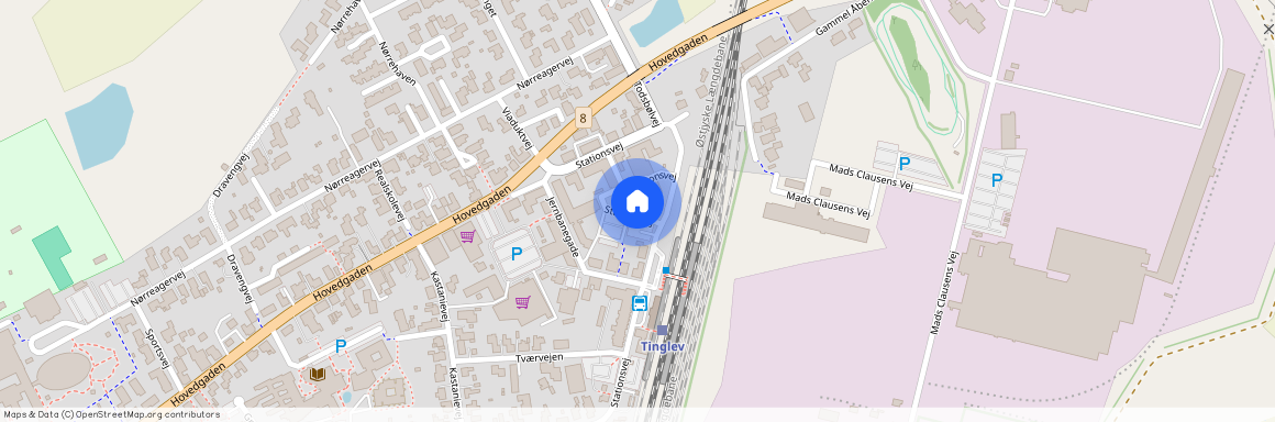 Stationsvej, 26, st.tv., 6360, Tinglev