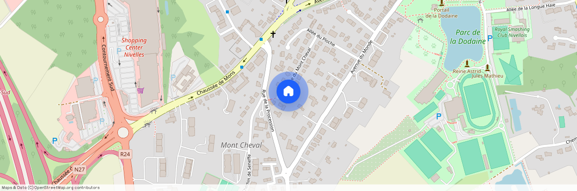 Allée Mont Cheval, 14A, 9, 1400, Nivelles