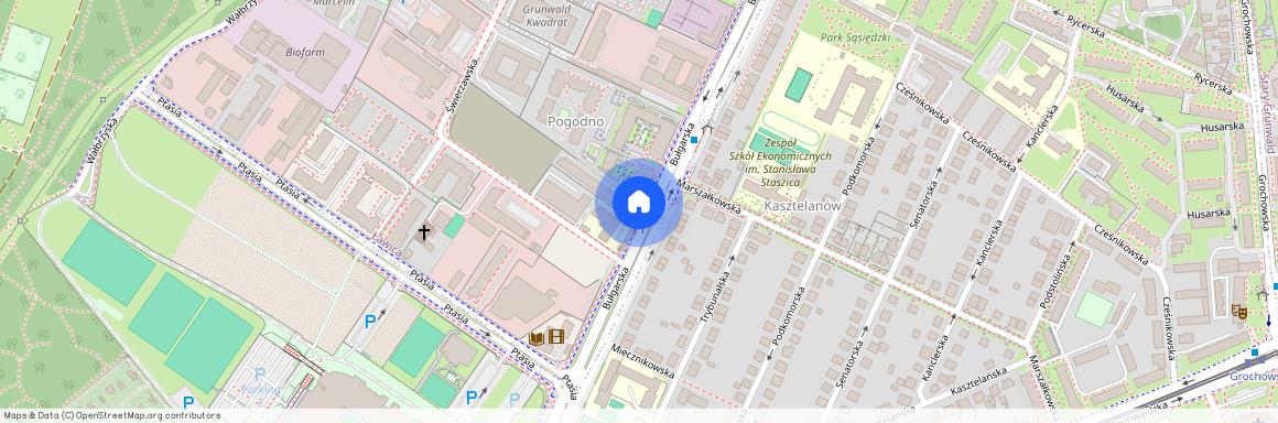 Bułgarska 57, Poznań, Grunwald, Grunwald Południe