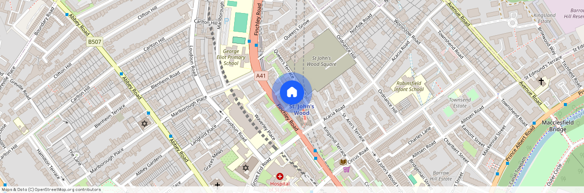 Balmoral Court, Queens Terrace st John's Wood, London NW8