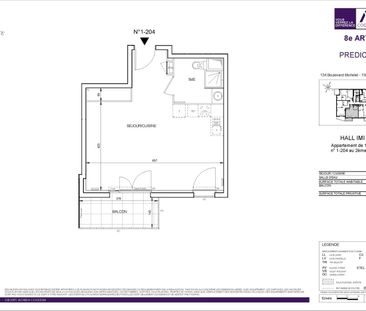 location Appartement T1 DE 38m² À MARSEILLE - Photo 3