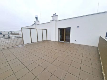 Erstbezug! Moderne 2-Zimmer-Wohnung mit riesiger Terrasse - 45 m2 und Fußbodenheizung. - Foto 3