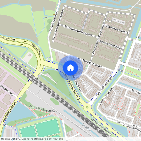 Lanenrijk, 1384 AW, Fort Heemstedestraat, Weesp