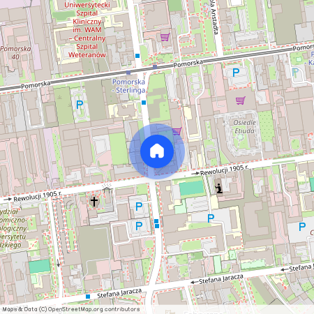 ul. dr. Seweryna Sterlinga, Fabryczna, Śródmieście, Łódź, łódzkie