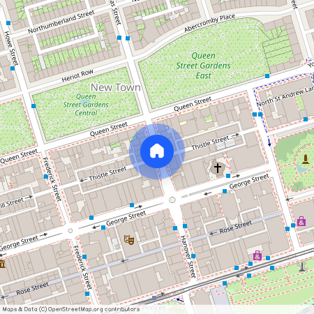 Thistle Street, New Town, Edinburgh