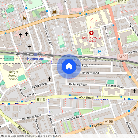 Hassett Road, Homerton, E9