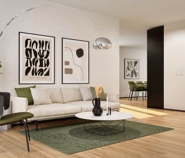 2.5 Zimmer, 61 m², 2. Stock - Foto 3