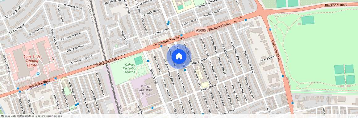 2-Bed Terraced House to Let on Plungington Road, Preston