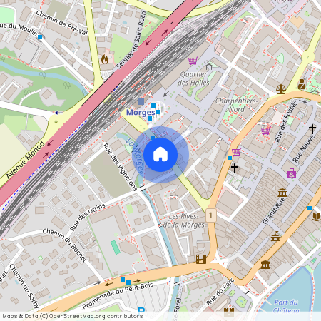 Rue de la Gare 21, Morges