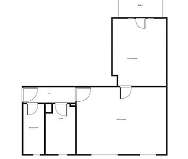 Frisch sanierte 2-Zimmer-Wohnung in ruhiger Lage - Foto 2