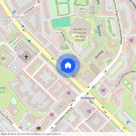 ul. Pasaż Ursynowski, Ursynów Północny, Ursynów, Warszawa, mazowieckie