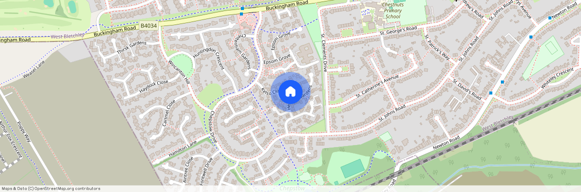 Hexham Gardens, Bletchley