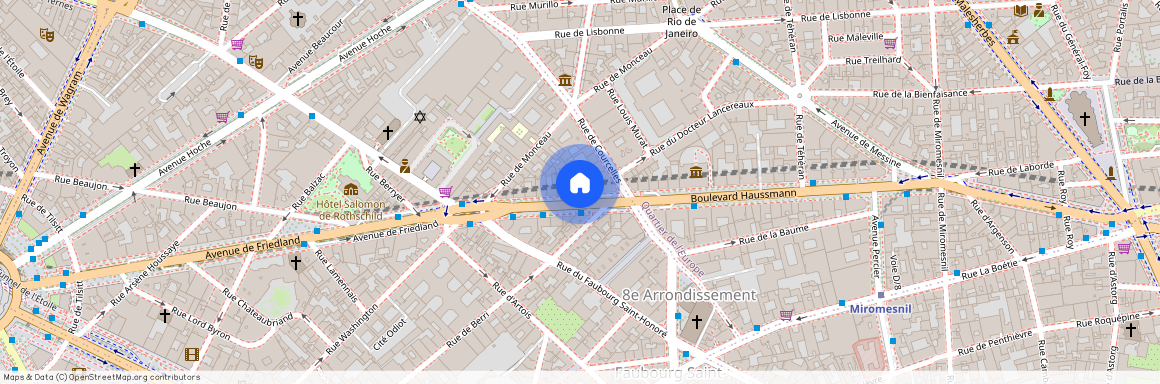 172 Boulevard Haussmann, 75008, Paris 08