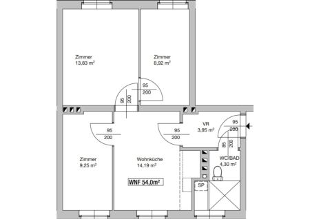 3-Zimmer-Wohnung, Top 205 - Foto 5