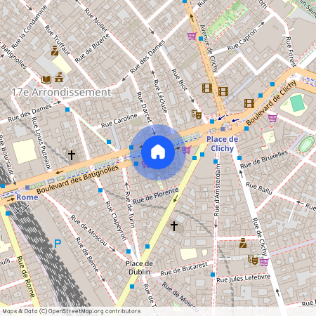 Clichy-Batignolles, Paris 17Ème