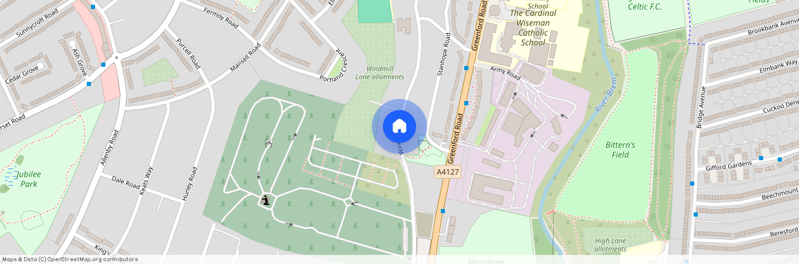 Windmill Lane, Greenford