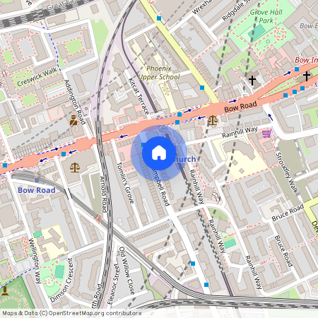 Campbell Road, Bow, East London