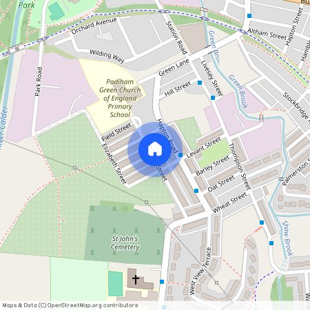 St. Annes Street, Padiham, Burnley