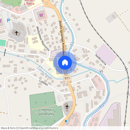 ul. Józefa Ignacego Kraszewskiego, Krynica-Zdrój, Krynica-Zdrój, nowosądecki, małopolskie