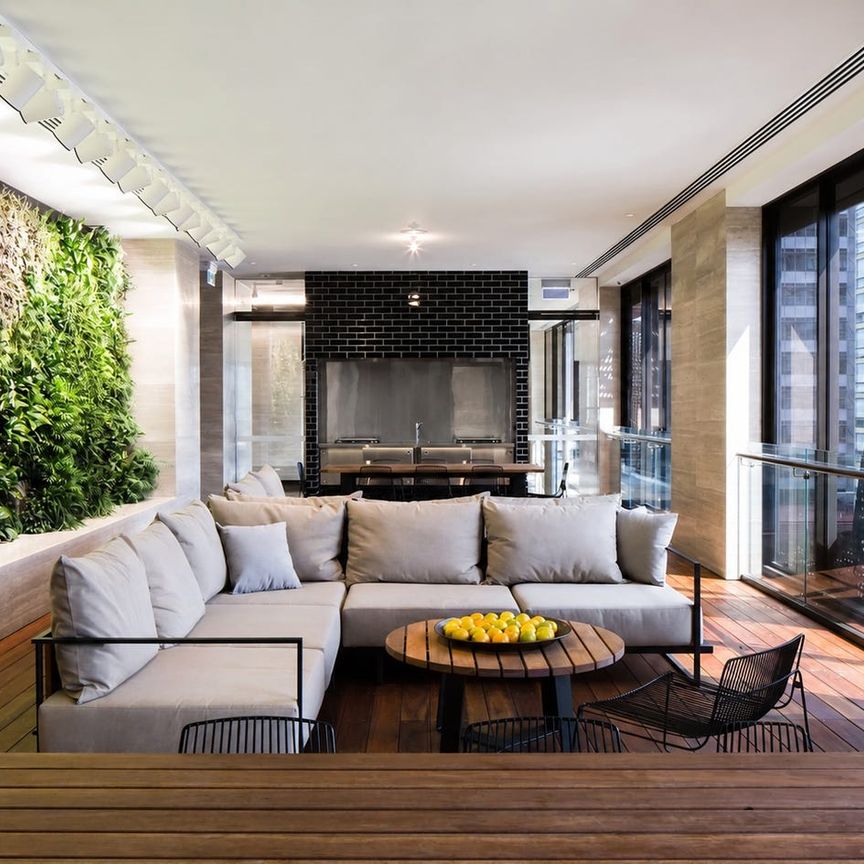 Fully Furnished Two-Bedroom Apartment at Abode 318 with Balcony and City Views - Photo 1