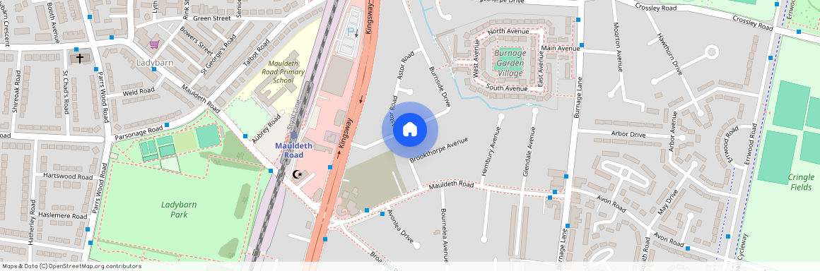 Burnside Drive, Greater-Manchester-County, M19