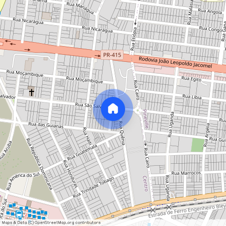 Rua São Salvador, 37 - sobrado, Centro - Pinhais - PR
