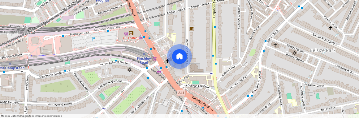 Maresfield Gardens, Hampstead, London, NW3