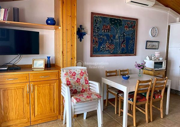 ** To rent 1 bedroom beach front house in Las Galletas