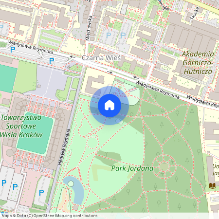 ul. Henryka Reymana, Czarna Wieś, Krowodrza, Kraków, małopolskie