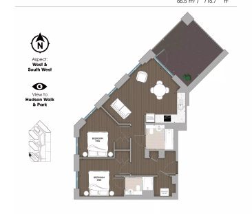 2 Bed Apartment - Photo 6