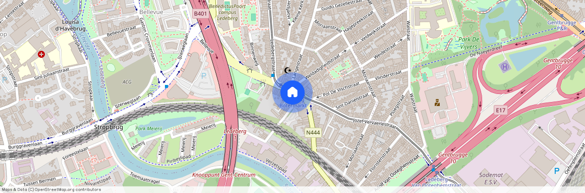 Hundelgemsesteenweg 2/bus 101, 2, 9050, Ledeberg