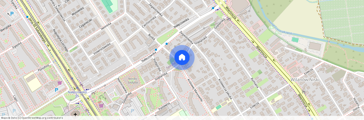 Warszawa, Mokotów, Mokotów, Sadyba, Goplańska